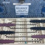 STRYKER Reliance Endoplate Prep Set Complete Curettes Set