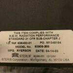 STERIS 3085 X-ray Radiolucent Complete Set Tops