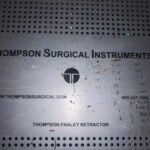 THOMPSON FARLEY 252 Retractor Complete Set