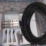 ZIMMER HALL 5056-07 Ototome Bur Rack Pneumatic Handpiece Attachments